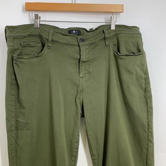 7 For All Mankind Men's Slimmy Luxe Sport Stretch Modal Slim Fit Jeans SZ 40x32 - Picture 4 of 14